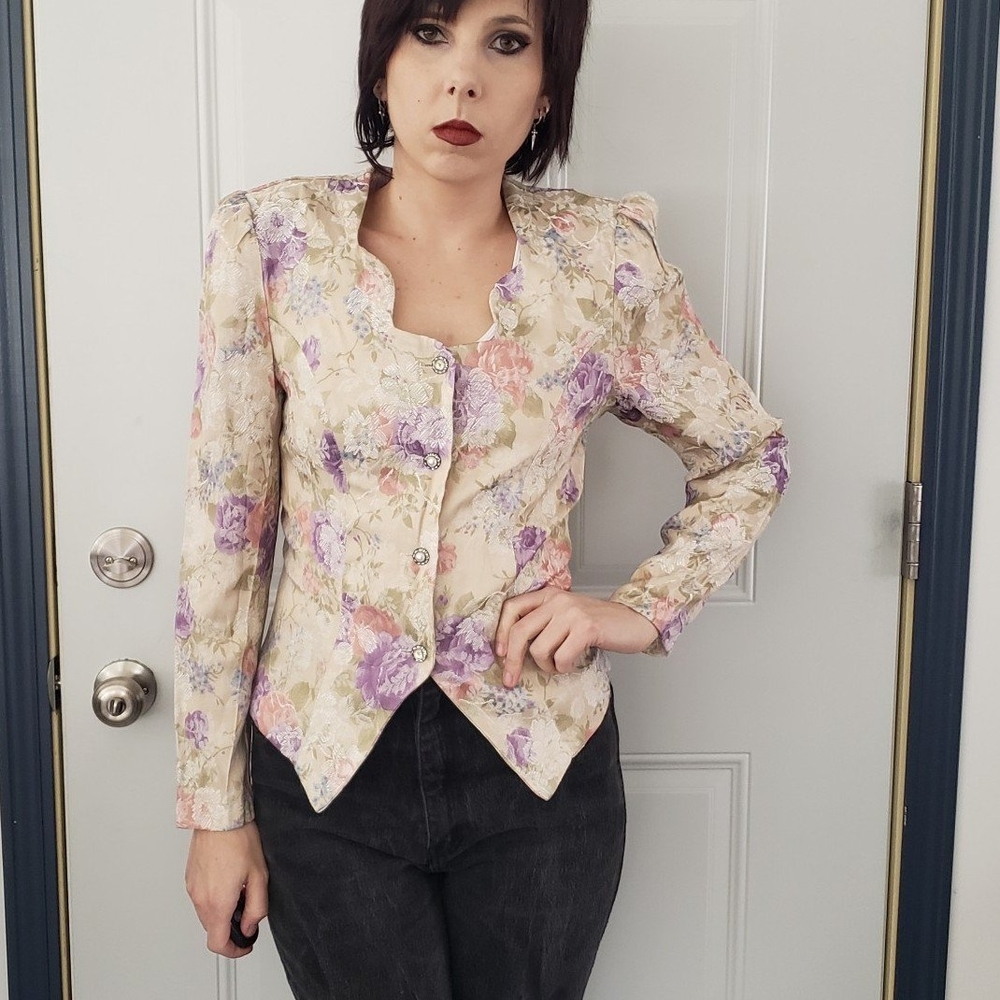 90s Floral Princess Jacket‎